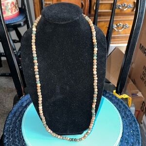 Vintage Stone Beaded Necklace